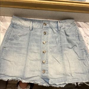 AE BLUE JEAN SKIRT
